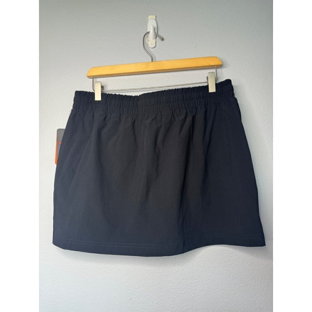 Bass Outdoor Womens Activewear Tennis Golf Skort SZ M Black Pockets NEW - Picture 3 of 12